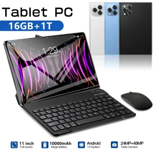 Global Version Original Pad 15 Pro Tablet Android13 11 Inch 16GB 1024GB 5G Dual SIM Phone Call GPS Bluetooth WiFi WPS Tablet PC