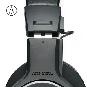 100% New Audio Technica ATH-M20X Wired Professional Monitor Headphones Over-ear Deep Bass 3.5mm Jack Earphone Game Music Headset